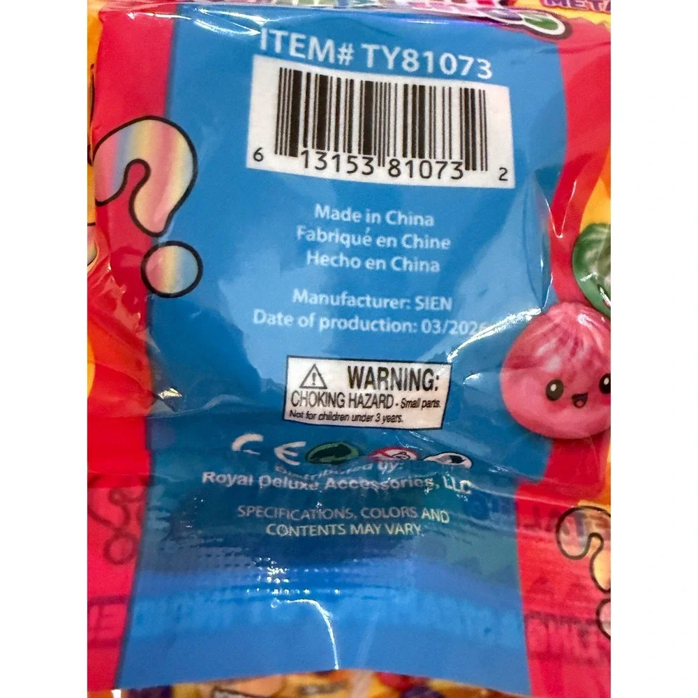 Lot of 6 Mystery Squashy Dumplings Metallic Series Blind Bag Royal Deluxe